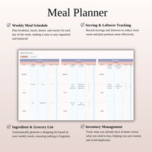 ADHD Planner Spreadsheet for Google Sheets & Excel | Habit, Task, Meal & Finance Tracker