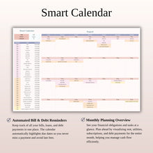 ADHD Planner Spreadsheet for Google Sheets & Excel | Habit, Task, Meal & Finance Tracker