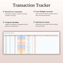 ADHD Planner Spreadsheet for Google Sheets & Excel | Habit, Task, Meal & Finance Tracker
