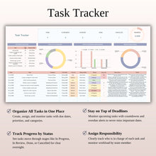 ADHD Planner Spreadsheet for Google Sheets & Excel | Habit, Task, Meal & Finance Tracker