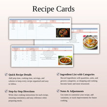 ADHD Planner Spreadsheet for Google Sheets & Excel | Habit, Task, Meal & Finance Tracker