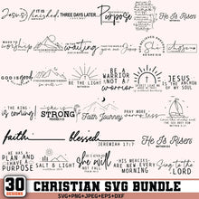 3000+ Christian SVG & PNG Design Mega Bundle | Bible Verse, Faith Quotes, Jesus Clipart & Religious Sublimation Files | Includes 6000 Bonus Silhouette SVGs | Digital Download