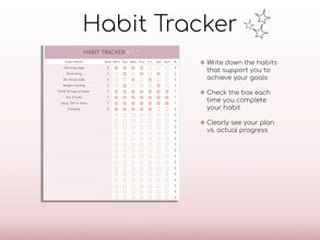 All-in-One Weight Loss & Fitness Tracker | Google Sheets Calorie & Workout Planner | Digital Habit, Meal & Body Measurement Tracker | Health & Fitness Spreadsheet