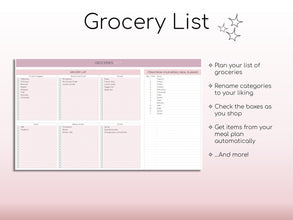 All-in-One Weight Loss & Fitness Tracker | Google Sheets Calorie & Workout Planner | Digital Habit, Meal & Body Measurement Tracker | Health & Fitness Spreadsheet