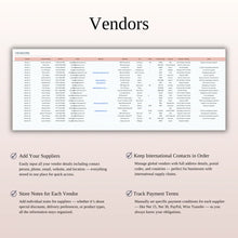 Inventory Tracker Spreadsheet for Google Sheets & Excel | Stock, Sales & Profit Management Template