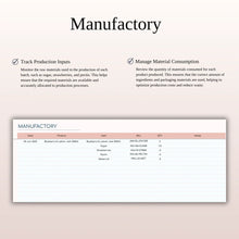 Inventory Tracker Spreadsheet for Google Sheets & Excel | Stock, Sales & Profit Management Template