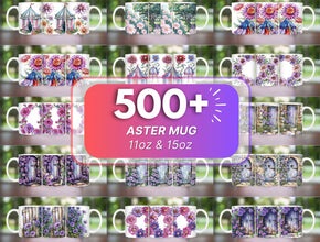 10700+ 3D Mug Wrap Sublimation Design Bundle | 11oz & 15oz PNG Templates for Coffee, Teacher, Floral, and Animal Mugs | Printable Mug Designs for POD